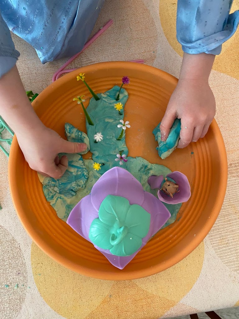 Hannah Makes: Fairy Garden Play Dough